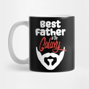 Best Father in the Galaxy-black Mug